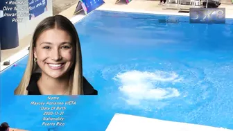 Women's Diving | Maycey Adrianne VIETA | SAN SALVADOR 2023 10M Platfrom | Highlight #8