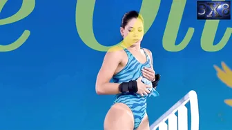 Women's Diving | Ingrid Oliveira | 10M Platform | Santiago 2023 | #diving #sports #watersport #2