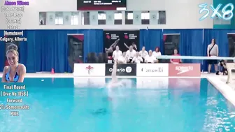 Women's Diving | Aimee Wilson | 1M Spring board Highlight | 2023 Summer National Diving Championship #8