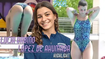 Women's Diving | Lucia Gabino Lopez De Ahumada | 1M Springboard Highlight | 2022 Spanish Diving