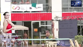 Women's Diving | Alicia Mora Herencia | 1M Springboard Highlight | 2022 Spanish Diving Champs #8