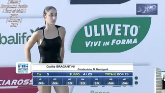 Women's Diving | Bragantini Cecilia | Italian Summer Champs 2023 | Highlight #diving #sports #10