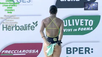 Women's Diving | Rebecca Ciancaglini | Italian Summer Champs 2023 | Highlight #diving #sports #10