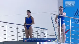 Women's Diving | Ioana Andreea Carcu | Nazanin Adelyne Ellahi | European Games 2023 Highlight #9