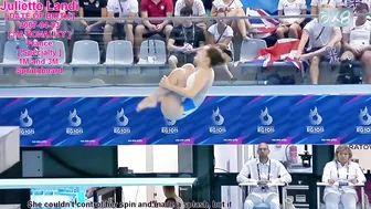 Women's Diving | Juliette Landi | European Games 2023 #diving #watersport #sports #8