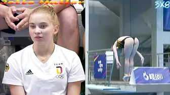 Women's Diving | Jette MULLER | European Games 2023 1m Final Highlight #diving #watersport #sports #9