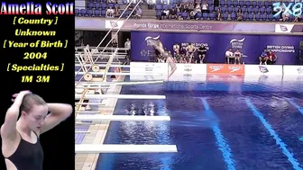 Women's Diving | Highlights selected by 3×8TV | British Diving Champs 2023 | 1M Springboard #2