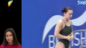 Women's Diving | Highlights selected by 3×8TV | British Diving Champs 2023 | 1M Springboard #6