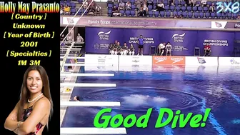 Women's Diving | Highlights selected by 3×8TV | British Diving Champs 2023 | 1M Springboard #9