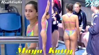 Women's Diving | Maya Kutty | British Diving Champs 2023 | 3M Springboard Highlight