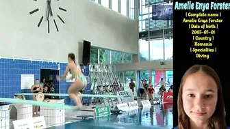 Women's Diving | Amelie Enya Forster | Bolzano 2023 | 1M ＆ 3M Springboard Highlight #diving #sports #2