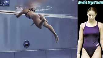 Women's Diving | Amelie Enya Forster | Bolzano 2023 | 1M ＆ 3M Springboard Highlight #diving #sports #8