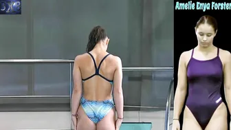 Women's Diving | Amelie Enya Forster | Bolzano 2023 | 1M ＆ 3M Springboard Highlight #diving #sports #9