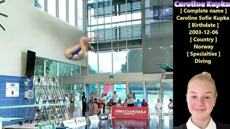 Women's Diving | Caroline Kupka | Bolzano 2023 | 1M ＆ 3M Springboard Highlight #diving #sports #2