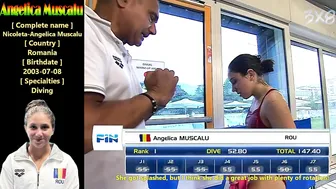 Women's Diving | Angelica Muscalu | Bolzano 2023 | 10M Platform Highlight #diving #sports #8