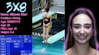 Women's Diving | Mikaela Starr | Highlight | #diving #sports #2