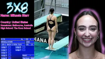 Women's Diving | Mikaela Starr | Highlight | #diving #sports #5