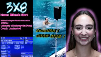 Women's Diving | Mikaela Starr | Highlight | #diving #sports #8