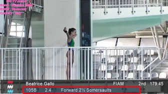 Women's Diving | Beatrice Gallo | Highlight | Girls B platform Eindhoven Diving Cup 2023 | #diving #7