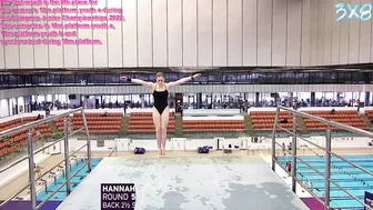 Women's Diving | Hannah Newbrook | British Diving 2023 | Platform Prelims Digest #sports #diving #9