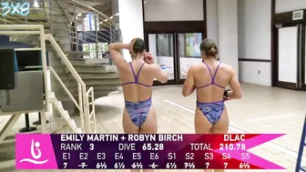 Women's Diving | Emily Martin | Robyn Birch | British Diving 2023 | Platform Synchro Highlight #8