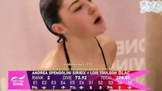 Women's Diving | Lois Toulson | Andrea Spendolini-Sirieix | British Diving 2023 | Platform Synchro #10