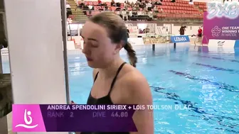 Women's Diving | Lois Toulson | Andrea Spendolini-Sirieix | British Diving 2023 | Platform Synchro #4