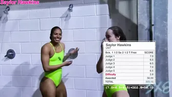 Women's Diving | Saylor Hawkins | Close-Up | #diving #sports #10