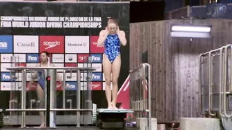 Women's Diving | Lotti Hubert | Highlight | 2022 World Junior Championships | #diving #sports #5