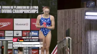 Women's Diving | Lotti Hubert | Highlight | 2022 World Junior Championships | #diving #sports #9