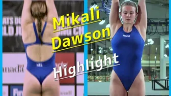 Women's Diving | Mikali Dawson | Highlight | 2022 World Junior Championships | #diving #sports