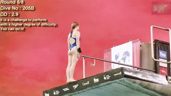 Women's Diving | Mikali Dawson | Highlight | 2022 World Junior Championships | #diving #sports #7