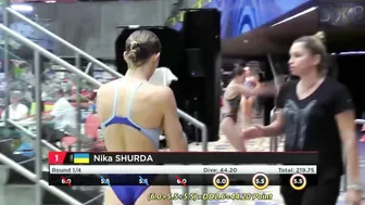 Women's Diving | Nika Shurda | Highlight | 2022 World Junior Championships #tuffi #diving #3