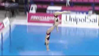 Women's Diving | Elisa Pizzini | Rebecca Jade Rachele CURTI | Highlight | 2021 Italian Diving Champs #6