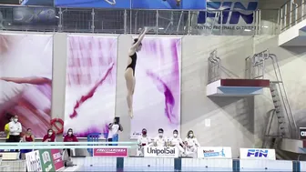 Women's Diving | Elisa Pizzini | Rebecca Jade Rachele CURTI | Highlight | 2021 Italian Diving Champs #8