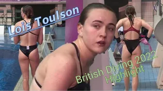 Women's Diving | Lois Toulson | Beautiful British Diver | Highlight | British Diving 2022 #diving