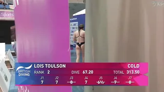 Women's Diving | Lois Toulson | Beautiful British Diver | Highlight | British Diving 2022 #diving #10