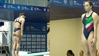 Women's Diving | Elisa Pizzini | Beautiful italian junior diver | Highlight #7