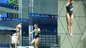 Women's Diving | Elisa Pizzini | Beautiful italian junior diver | Highlight #9