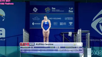 Women's Diving | Caroline Kupka | beautiful Norwegian diver | Close-Up #10