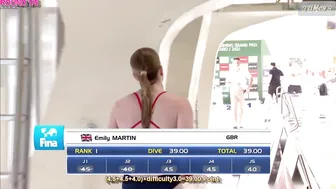 Women's Diving | Emily MARTIN | Beautiful British Diver | 10M Platform Highlight | Bolzano 2021 #3