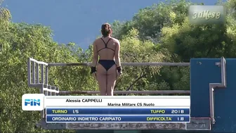 Women's Diving | Alessia Cappelli | Very Cute Diver | Platform Highlight| Bolzano 2022 #3