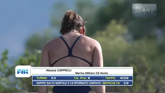 Women's Diving | Alessia Cappelli | Very Cute Diver | Platform Highlight| Bolzano 2022 #7