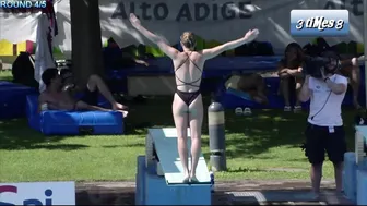 Women's Diving | Sara Borghi | Highlight | 1M Springboard | Bolzano 2022 #8