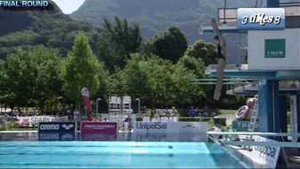 Women's Diving | Sara Borghi | Highlight | 1M Springboard | Bolzano 2022 #9