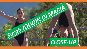 Women's Diving | Sarah Jodoin Di Maria | Beautiful Italian Diver | CLOSE-UP | 10M | Bolzano 2022 #1