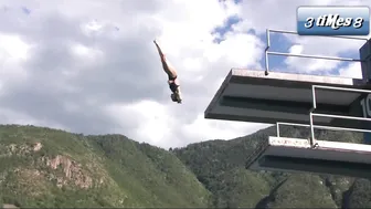 Women's Diving | Sarah Jodoin Di Maria | Beautiful Italian Diver | CLOSE-UP | 10M | Bolzano 2022 #2