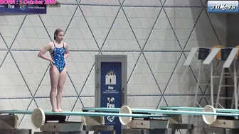 Women's Diving | Jette Muller | Beautiful German Junior Diver | 1M FINAL | KYIV 2021 #8