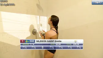 Women's Diving | NILSSON GARIP Emilia | Beautiful Swedish Junior Diver | 1M FINAL | KYIV 2021 #3