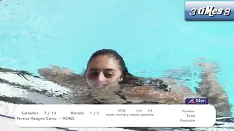 Women's Diving | Teresa Azagra Cano | Beautiful Spanish diver | 2021 Spanish Summer diving #2